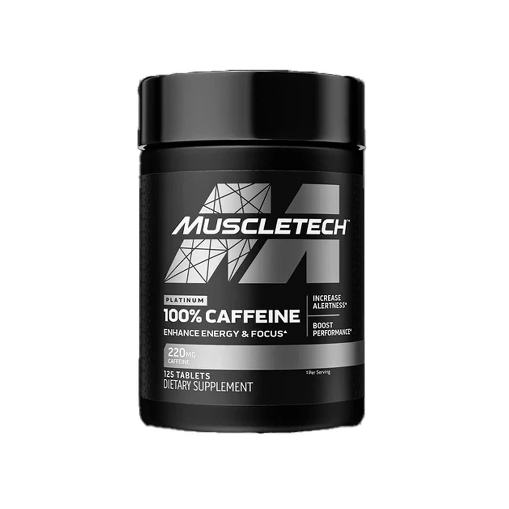 MuscleTech 100% Caffeine 125CT