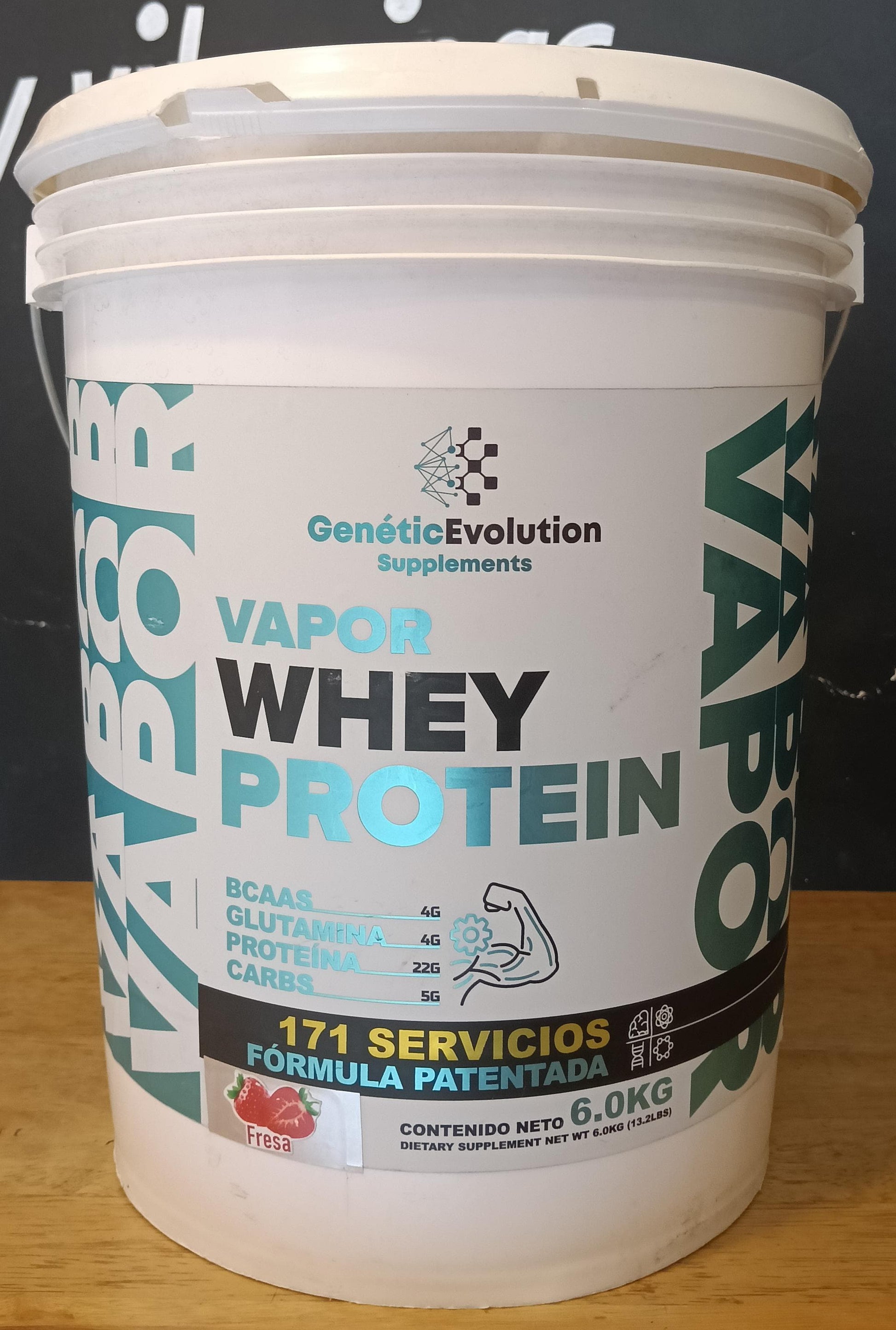 GE CUBETA VAPOR WHEY 13.2 LBS