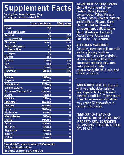 USN Blue Lab 100% Whey 5LBS