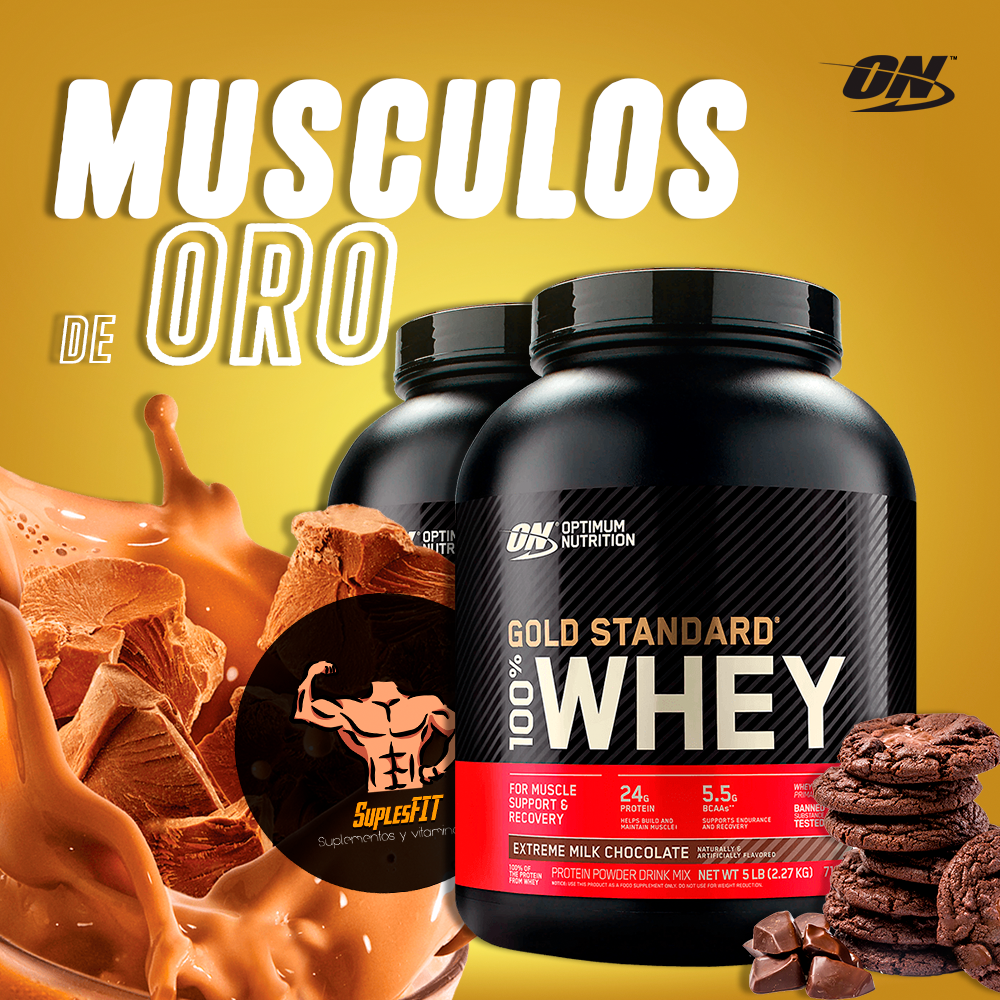 GOLD STANDAR 100% WHEY 5LBS