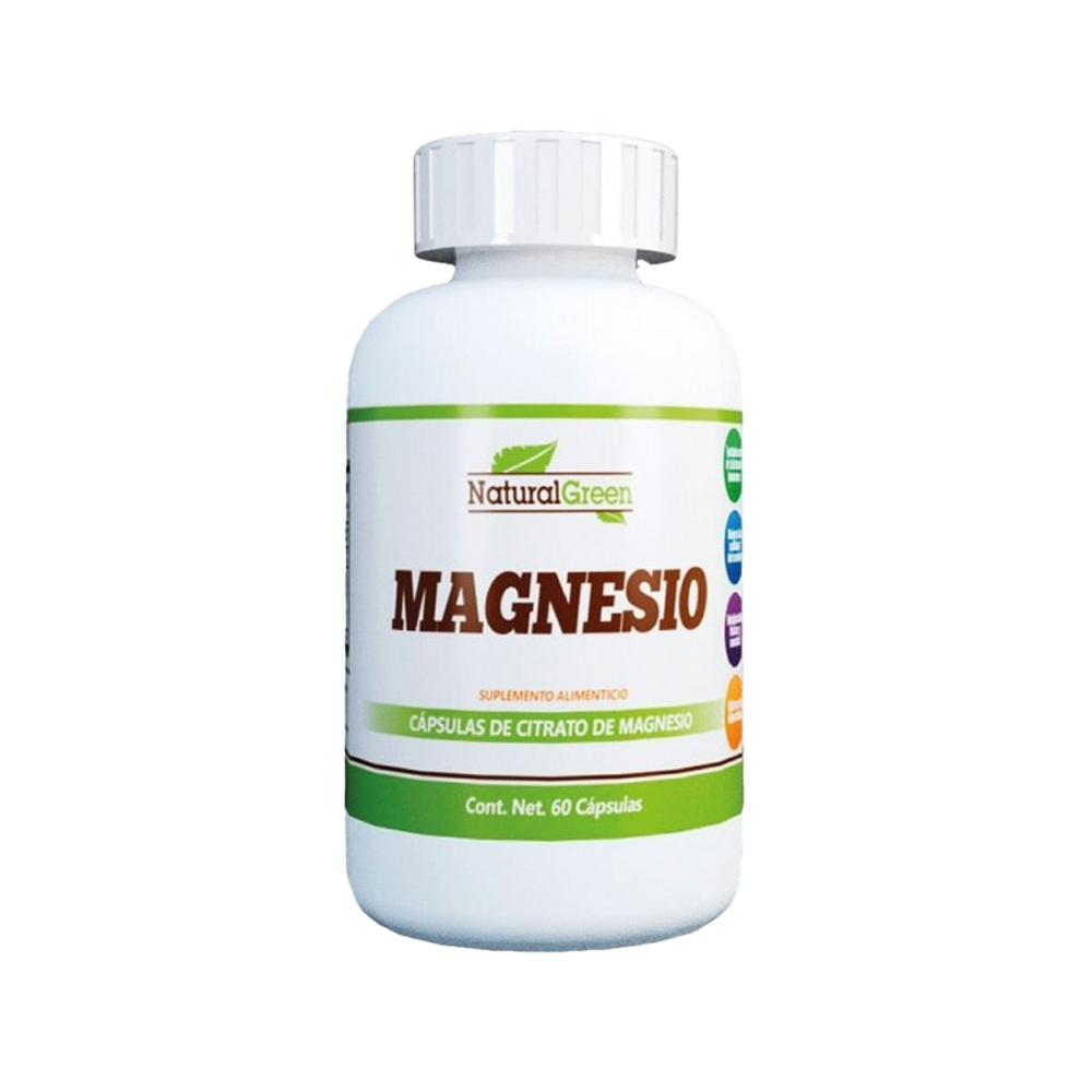 Natural Green Magnesio 60 CAPS